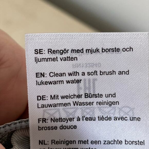 Fjallraven Unisex High Coast Pocket Crossbody Bag Gray Hiking Waterproof Durable - Picture 10 of 15